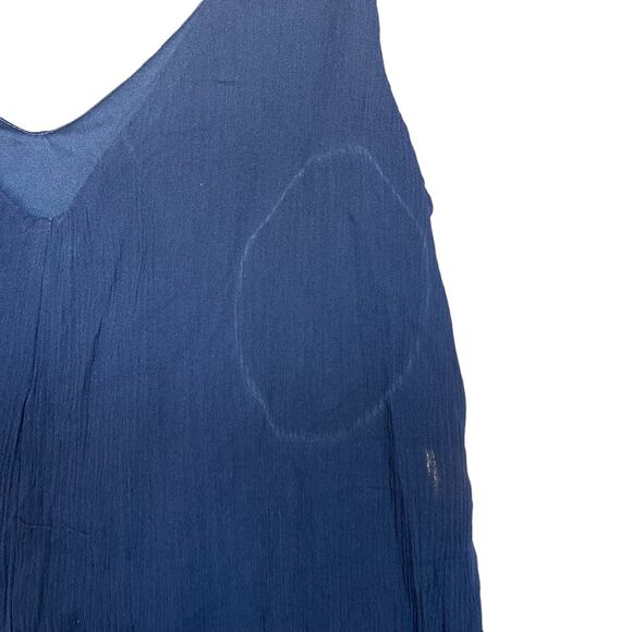 Nina Leonard Float Dress Navy Mine Dress Women’s Size Small - Picture 6 of 6